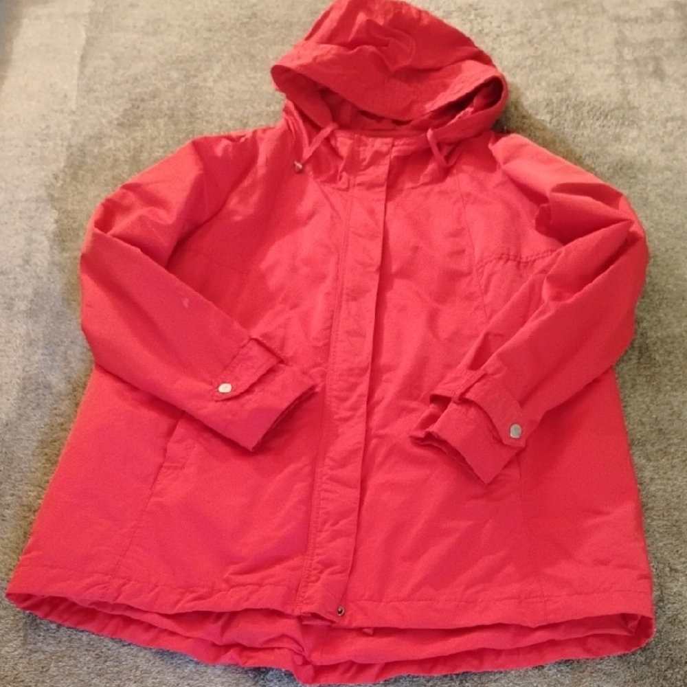 Eileen Fisher Nylon Blend Jacket Small Flaw